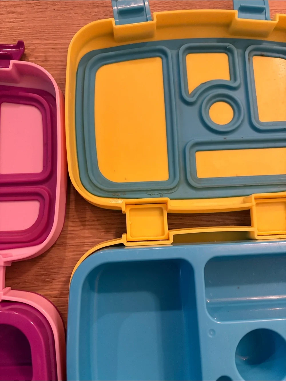 Bentgo Kids Snack Containers - Pink & Yellow Duo